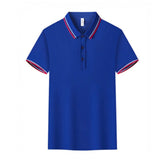 Premium mulberry silk grade II collar POLO shirt