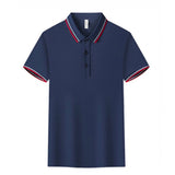 Premium mulberry silk grade II collar POLO shirt