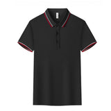Premium mulberry silk grade II collar POLO shirt