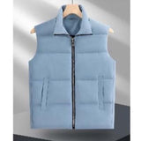 Thick Plain Satin Vest