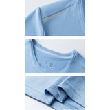 Quick-dry Round Collar Casual Business T-shirt