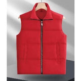 Thick Plain Satin Vest