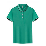 Premium mulberry silk grade II collar POLO shirt