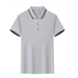 Premium mulberry silk grade II collar POLO shirt